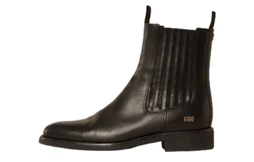 Golden Goose Almond-toe Leather Boots