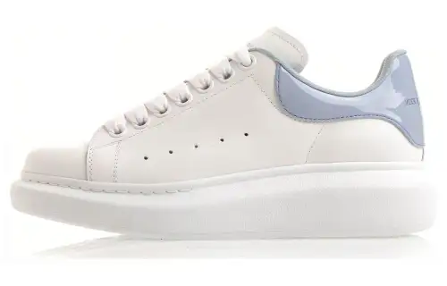 Alexander McQueen Larry Oversize Sneakers 'White Blue' Women's