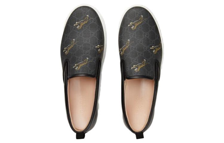 Gucci Gg Supreme Slip-On 'Tigers' Women's