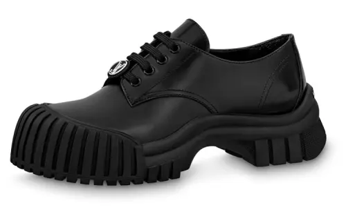 LOUIS VUITTON Ruby Flat Shoes 'Black' Women's
