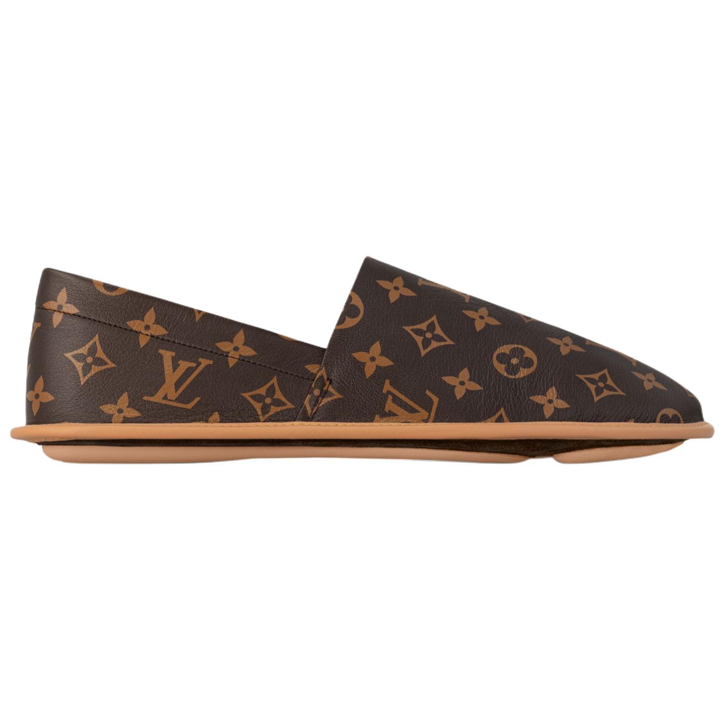 Мужские туфли Louis Vuitton Traveller (коричневые) — фото 2
