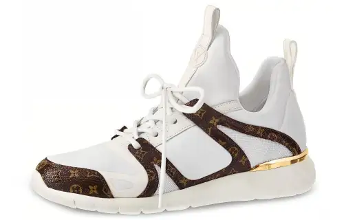 LOUIS VUITTON Lv Aftergame Monogram Sports Shoes White Women's