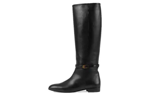 GUCCI Knee-high Leather Boots