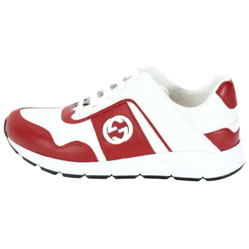 Gucci Gg Low 'Red White' Women's
