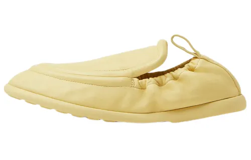 Bottega Veneta Gum Sheepskin Casual Shoes Men's Ivory White