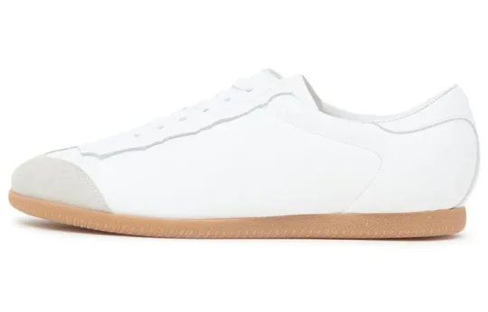 Maison Margiela Panelled Lace Up Sneakers