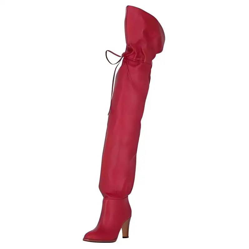 Gucci Wmns Lisa Over-The-Knee Boot 'Romantic Cerise'