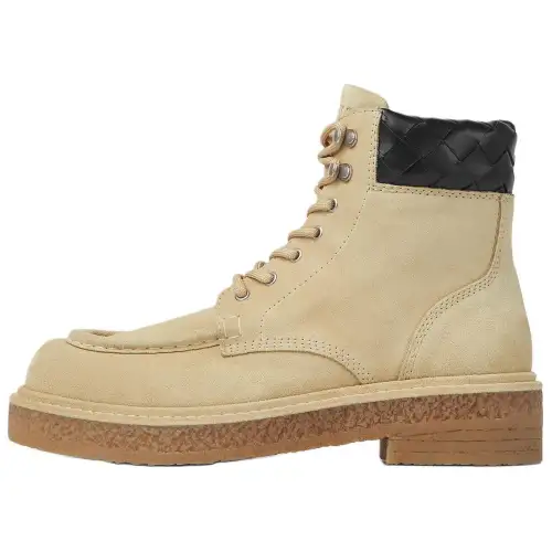 Bottega Veneta Haddock Ankle Boots 4cm Men's Saturn