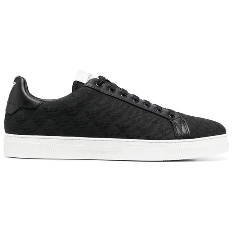 EMPORIO ARMANI Logo Printed Lace Up Sneakers