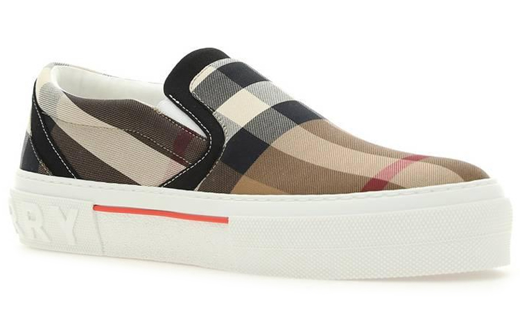 Мужские лоферы Burberry Слипоны (разноцветные) — фото 3