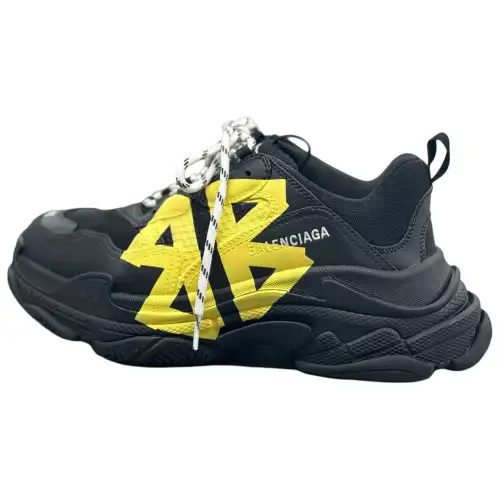 Balenciaga Triple S Tape Type Lace Up Sneakers