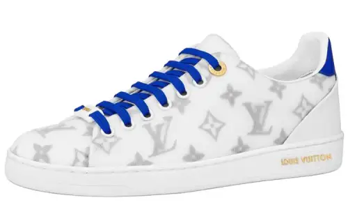 LOUIS VUITTON Lv Frontrow Sports Shoes 'Blue White Monogram' Women's