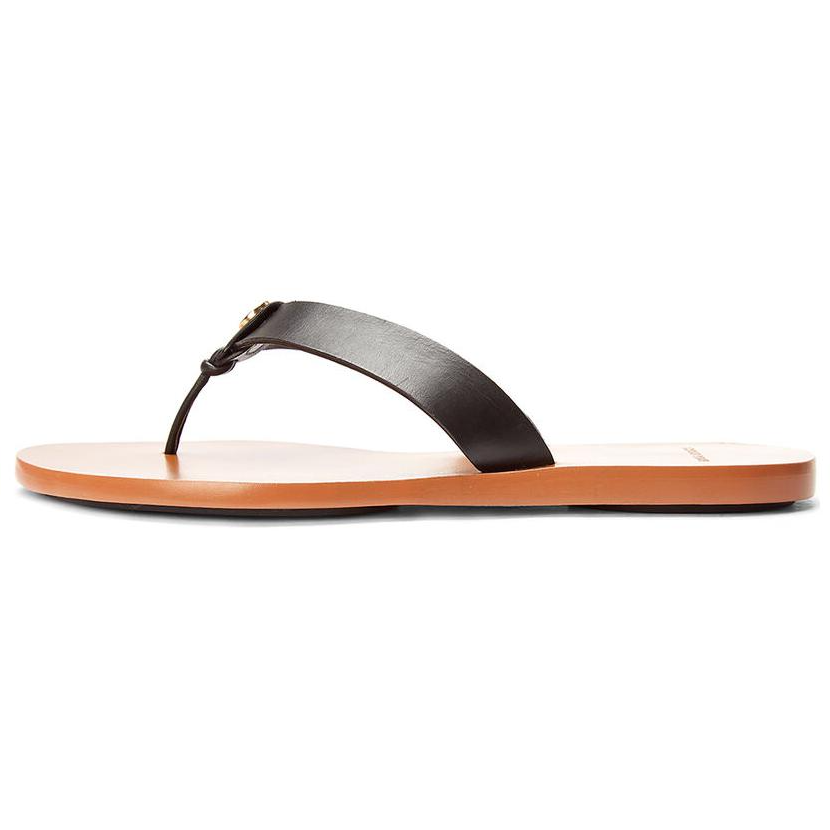 TORY BURCH Flip Flops Women's Black Brown