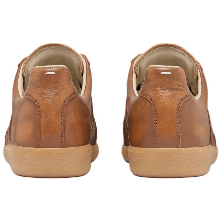 Мужские кеды Maison Margiela Replica (коричневый) — фото 5
