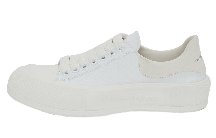 Женские кеды Alexander McQueen Deck (белые)