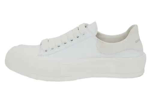 Alexander McQueen Deck Lace Up Plimsoll 'White' Women's