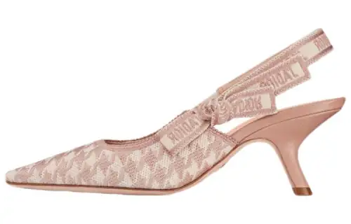 DIOR J'Adior Cone Heel High Heels Women's Pink
