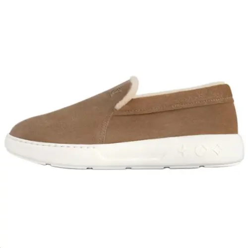LOUIS VUITTON SKI Pacific Shearling Loafers Men's Light Brown