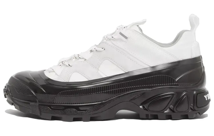 Burberry Arthur Leather Cushioning Low top Chunky Sneakers Women's White