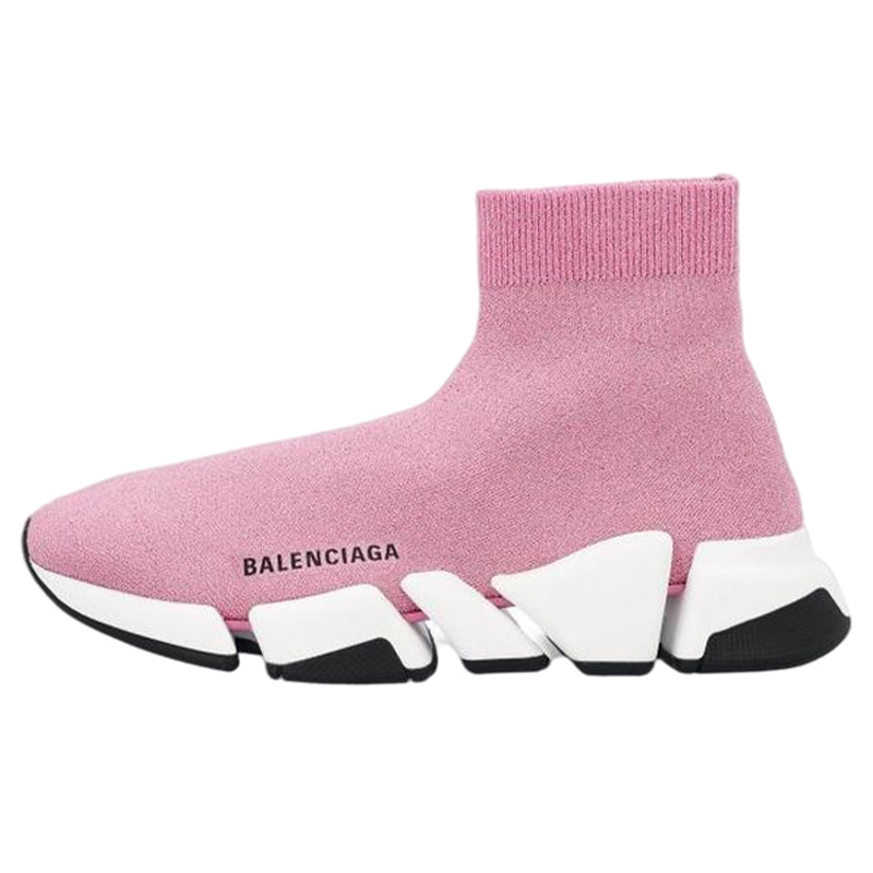 Женские кроссовки Balenciaga Speed (розовые)