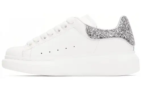 Alexander McQueen Low top Skateboard Shoes Women's White