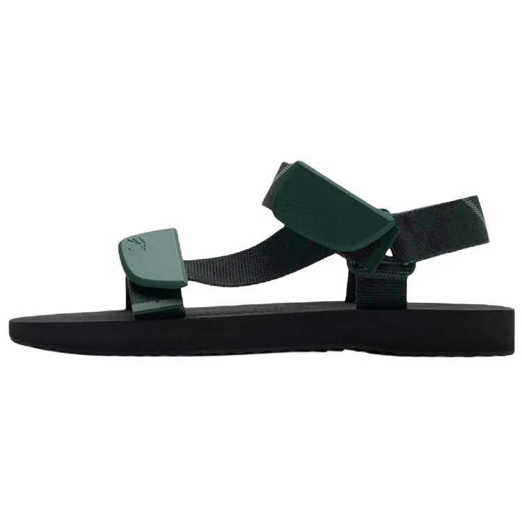 Burberry Trek One Strap Sandals Men's Green