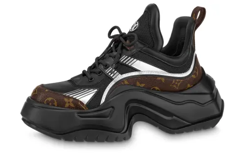 LOUIS VUITTON Archlight 2.0 Low top Chunky Sneakers Women's Black Brown
