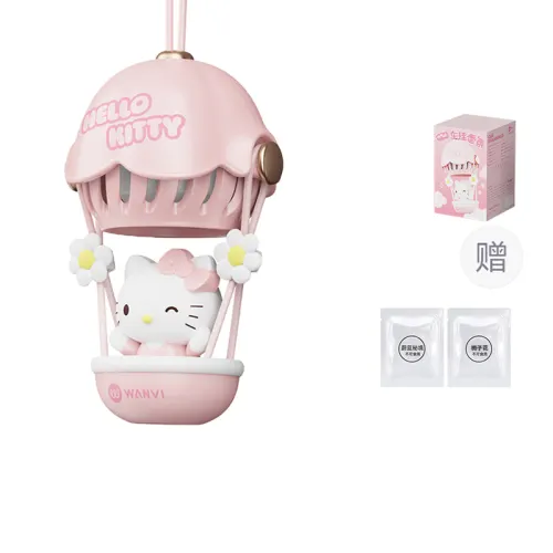 Hello kitty, perfumed decorations, cartoon fuchsia diffuser, cute pendant, doll, perfume, universal aromatherapy