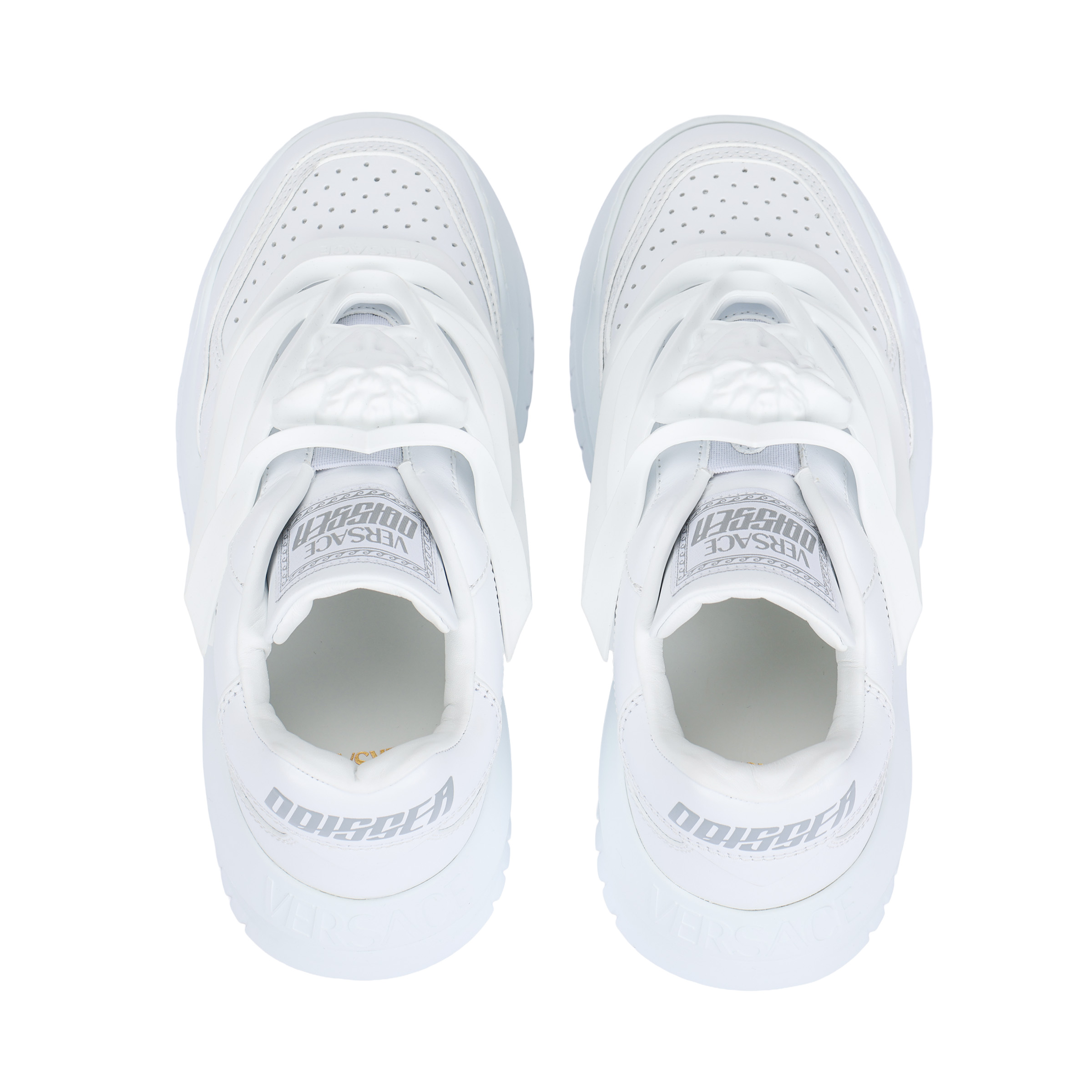 VERSACE Odissea Low top Stylish Skateboarding Shoes Women's White