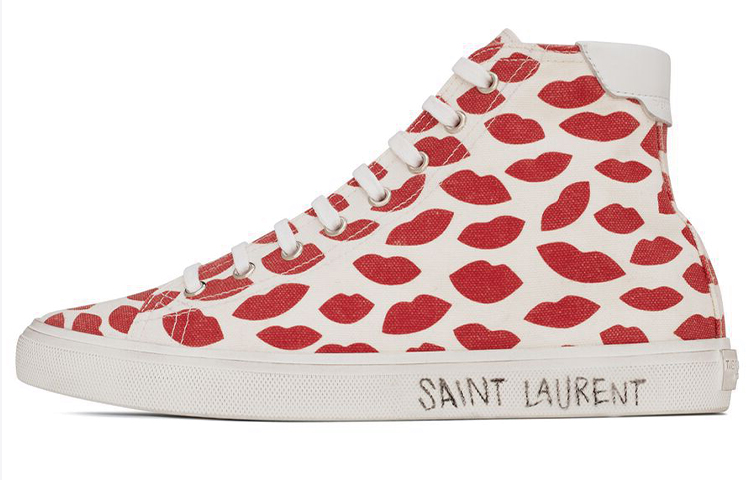 Женские кеды SAINT LAURENT SAINT LAURENT (красный)