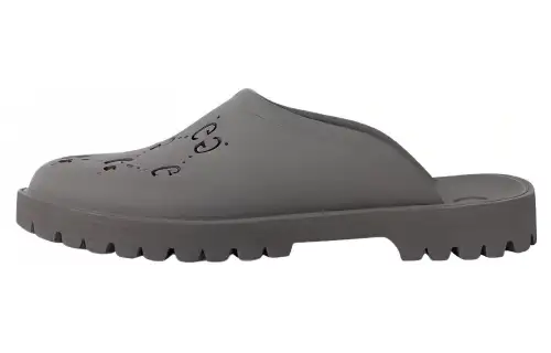 GUCCI GG Sandals Dark Grey