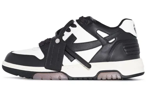 OFF WHITE Out Of Office Low Top Sneaker 'Black White'