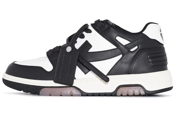 OFF WHITE Out Of Office Low Top Sneaker 'Black White'