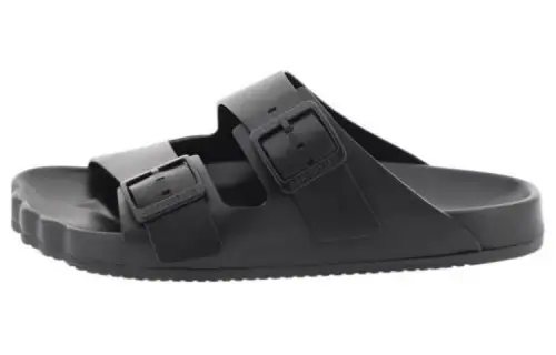 Balenciaga Double Buckled Slippers