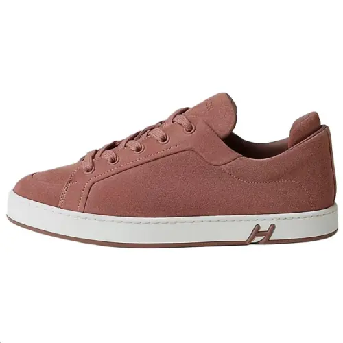 HERMES Kid Low top Skateboard Shoes Women's Vintage Rose