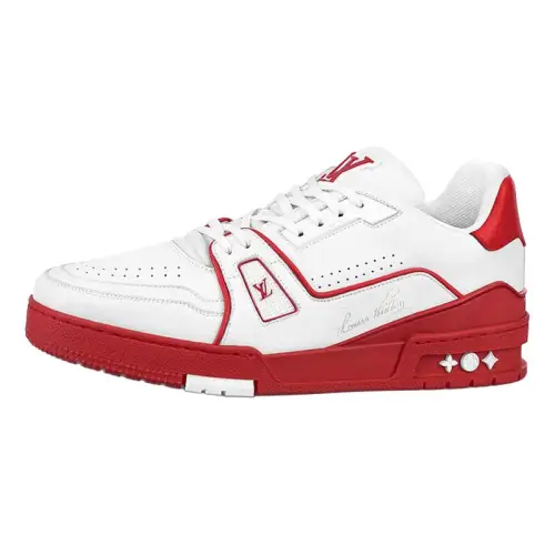 LOUIS VUITTON Trainers 'Red White'