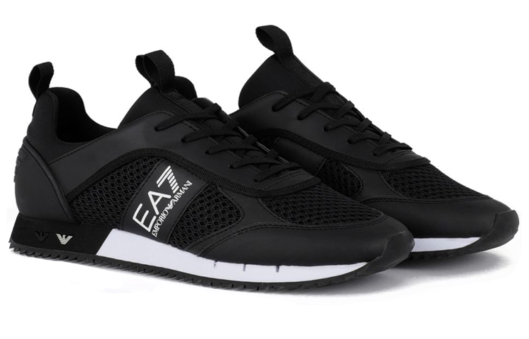 Ea7 EMPORIO ARMANI Side Stripe Lace Up Sneakers