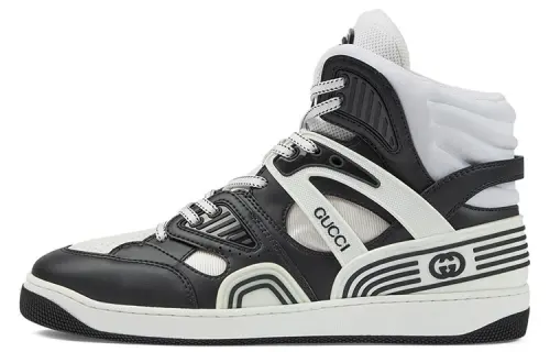 Gucci Basket High 'Black White'
