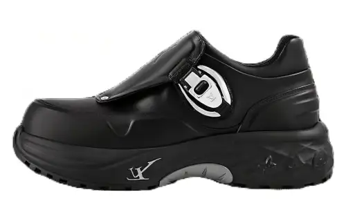 LOUIS VUITTON Lv Discovery Monk Strap Shoes 'Black'