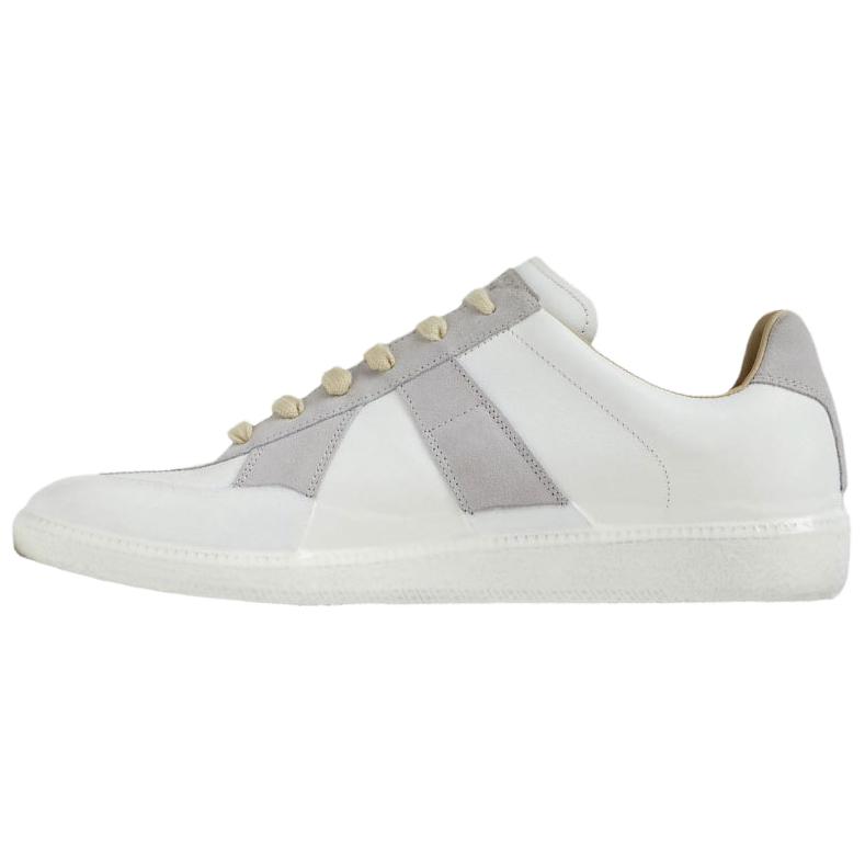 Мужские кеды Maison Margiela Replica (бело-серые)