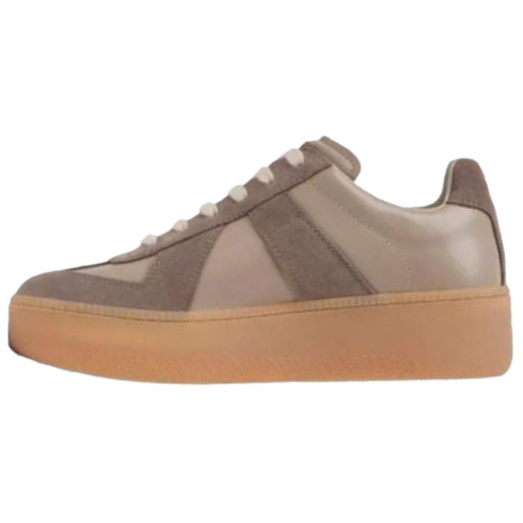 Женские кеды Maison Margiela Replica (коричневые)