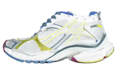 Balenciaga Mesh Panelled Lace Up Sneakers Women's
