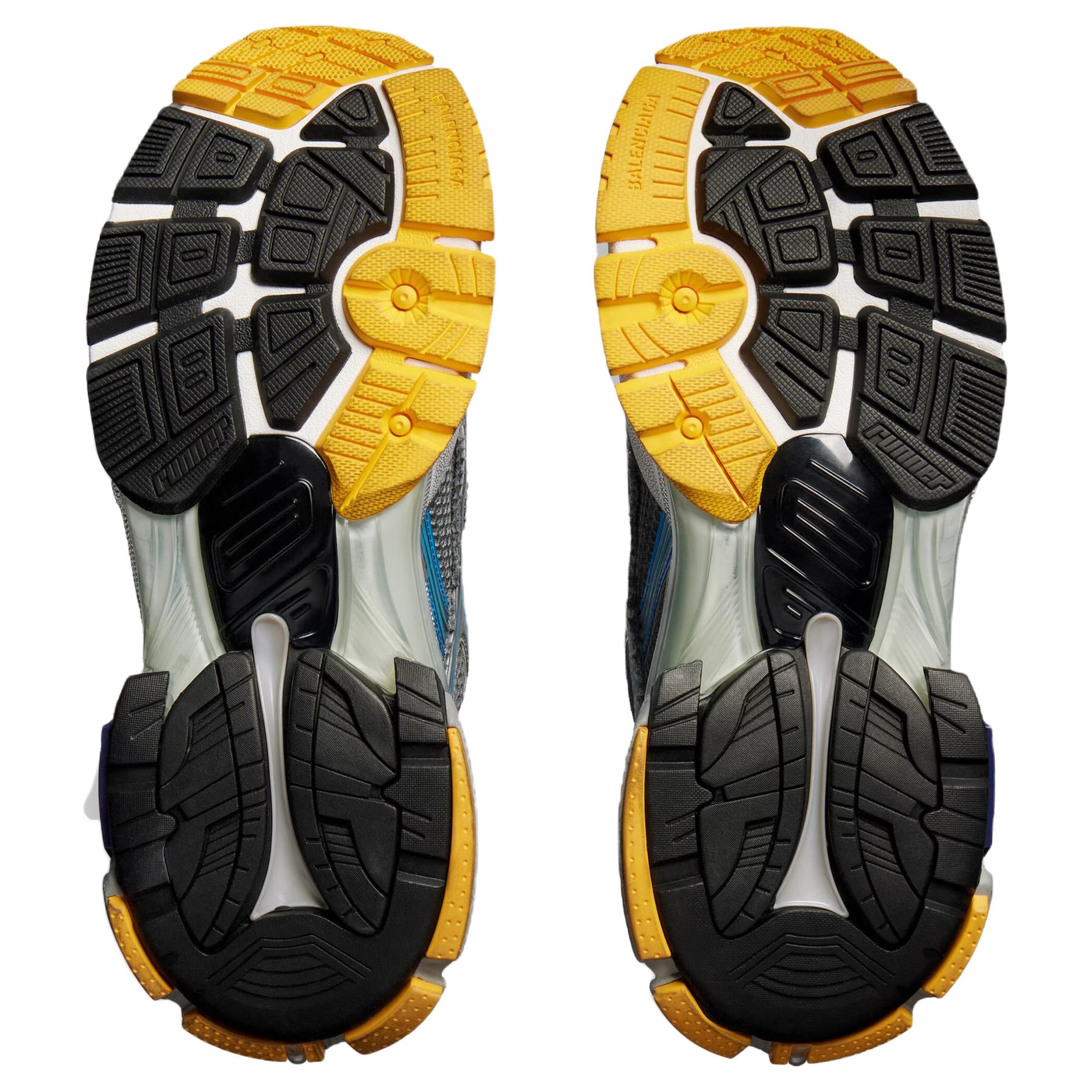 Мужские кроссовки Balenciaga Runner (серебристо-серые) — фото 8
