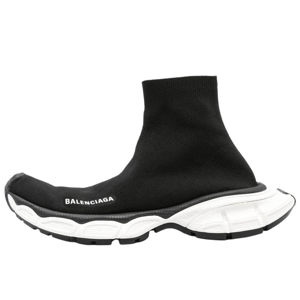 Balenciaga 3XL Speed High top Casual Shoes Men's Black