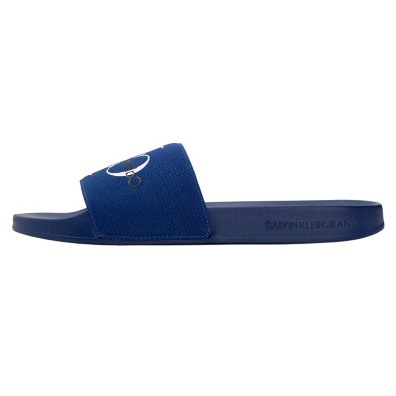CKJ CALVIN KLEIN JEANS Slide Slippers Men's Blue