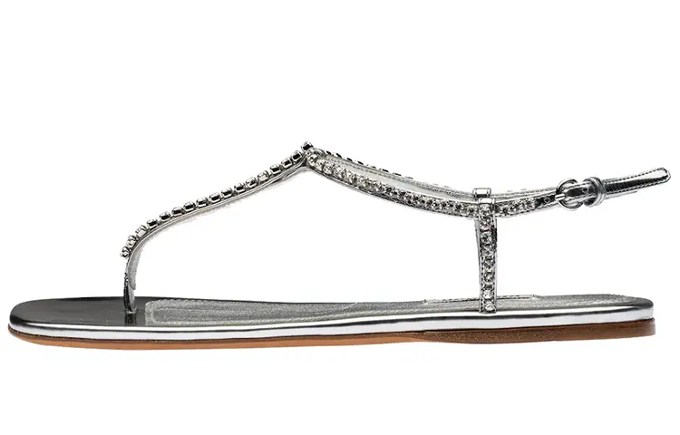 MIU MIU Crystal Strap Sandals