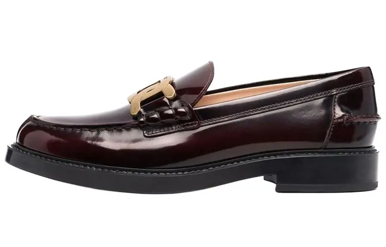 TOD'S Chain Linked Loafers Women's