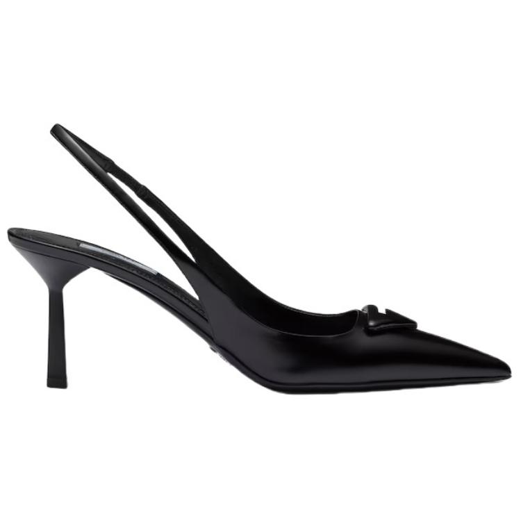 Женские туфли Prada 7.5cm (черные) — фото 2