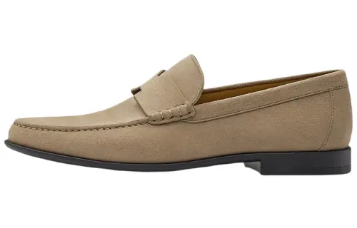 HERMES Duke Comfortable Casual Shoes Men's Brown