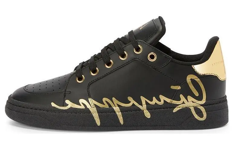 Giuseppe Zanotti Gz94 logo-print leather sneakers